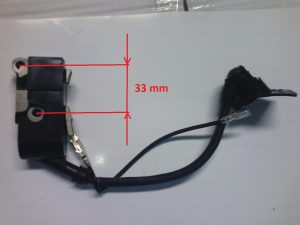Bobină de aprindere RAPTOR, HECHT cu un conținut de 45, 52, 58 cm³ (piesă de schimb neoriginală)
